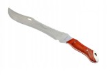 Cutit tip maceta de gradinarit Foxter Crocodile, 47 cm, lama ferastrau, husa lama