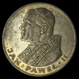 POLONIA 1000 ZLOTI 1982 , Ag 625/1000 , 14,5g [6] Papa Ioan Paul II, Europa, Argint