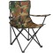 Scaun pliabil camping sau pescuit, suport pahar, 80x40x45cm, camuflaj Household NewTrend