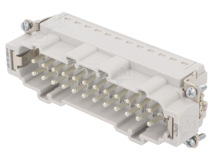 Conector tată HDC 24 poli 16A