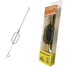 Montura Crap Orange Method Boat 40g, Nr.4