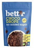 Bettr Choco Drops Bio 200g cu Erythritol - Ciocolata ecologica cu 40.5% cacao