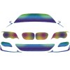 Sticker BMW Silueta Fata , Autocolant Design Sportiv