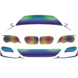 Cumpara ieftin Sticker BMW Silueta Fata , Autocolant Design Sportiv