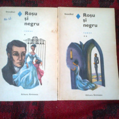 a2c ROSU SI NEGRU - Stendhal (2 volume)