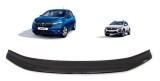 Deflector Capota Dacia Sandero 2021-2024, Protectie Pietre Insecte, Plastic Negru, Marca ALM