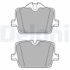 Set placute frana spate DELPHI, Bmw Seria 3 (G20/G21, G80/G81), 2018-, Z4 Roadster (G29), 11.2018-, spate; Pentru diametru diSC frana [mm] : 330; pun