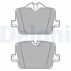 Set placute frana spate DELPHI, Bmw Seria 3 (G20/G21, G80/G81), 2018-, Z4 Roadster (G29), 11.2018-, spate; Pentru diametru diSC frana [mm] : 330; pun