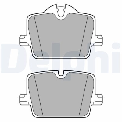 Set placute frana spate DELPHI, Bmw Seria 3 (G20/G21, G80/G81), 2018-, Z4 Roadster (G29), 11.2018-, spate; Pentru diametru diSC frana [mm] : 330; pun foto