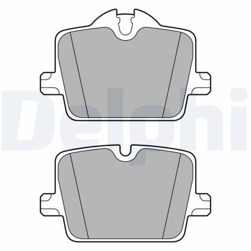 Set placute frana spate DELPHI, Bmw Seria 3 (G20/G21, G80/G81), 2018-, Z4 Roadster (G29), 11.2018-, spate; Pentru diametru diSC frana [mm] : 330; pun