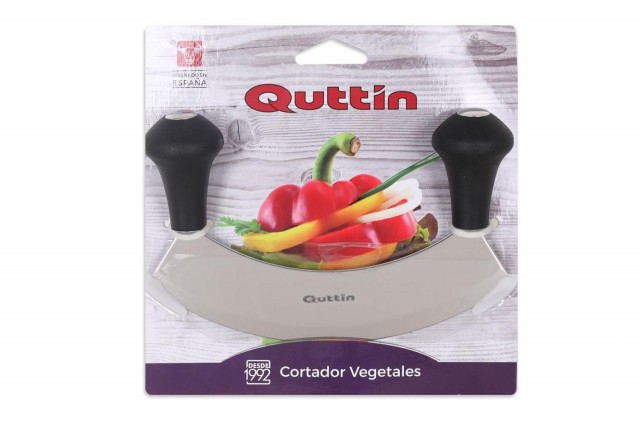 Cutit semiluna pentru maruntit verdeturi, lama 17 cm