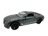 Macheta Bentley Continental verde 1:28 metal lumini si sunete usi deschise