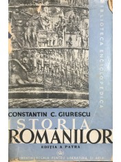 Constantin C. Giurescu - Istoria romanilor - vol. 1, editia a patra (Editia: 1942) foto