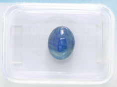 ~ SAFIR NATURAL albastru deschis 3,14 ct. Certificat de Autenticitate ! ! ! foto