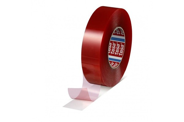 BANDA DE MONTAJ DUBLU ADEZIVA TRANSPARENTA, FOARTE SUBTIRE 25M X 19MM