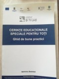 Cerinte educationale speciale pentru toti Ghid de bune practici