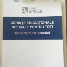 Cerinte educationale speciale pentru toti Ghid de bune practici