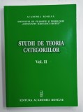 STUDII DE TEORIA CATEGORIILOR , VOLUMUL II , coordonatori : ALEXANDRU SURDU si SERGIU BALAN , 2010