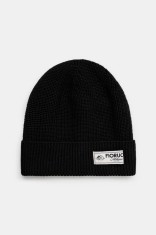 Fiorucci caciula din amestec de lana Knit Logo Beanie culoarea negru, de lana, U01FPAHA216KN05BK01