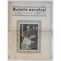 BULETIN PAROHIAL , APARE LUNAR , ANUL IV , NO . 6 , IUNIE 1937