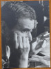 Fotografie artistica mare cu Radu Beligan fumand, anii 50