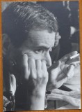 Fotografie artistica mare cu Radu Beligan fumand, anii 50