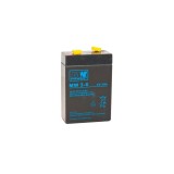 Baterie gel MPLPower AGM VRLA 6V/3Ah (66x33x104mm)