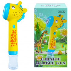Pistol baloane de sapun, Girafa, cu baterii