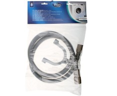 Furtun de evacuare pentru masina de spalat, drept, WPRO 484000001133, 1.5 m