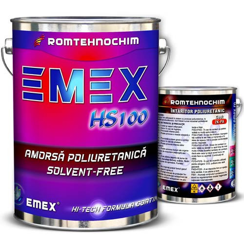 Pachet Grund Poliuretanic Impregnare Solvent-Free &ldquo;Emex&rdquo; - Bid. 4 Kg + Intaritor - Bid. 2 Kg