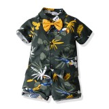 Costumas de vara pentru baietei - Toucan (Marime Disponibila: 6-9 luni (Marimea, Superbaby