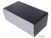 Carcasă aluminiu argint 118x223x84 mm