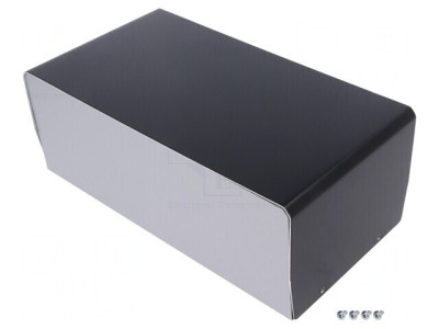 Carcasă aluminiu argint 118x223x84 mm foto