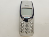 Cumpara ieftin Telefon Nokia 3310, Carcasa Gri cu Albastru, Colector, Functional, Incarcator