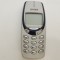 Telefon Nokia 3310 folosit cu carcasa gri si insertii albastre raritate