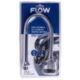 Pipa flexibila pentru baterie cu 2 functii jet FLOW FPF2-55C (ABS + inox)