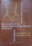 GEOMETRIE DESCRIPTIVA SI DESEN TEHNIC PARTEA 1: GEOMETRIE DESCRIPTIVA-J. MONCEA-226230
