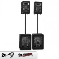 Malone 2.2 set etajat PA set pasiv 2x 6W subwoofer &amp;amp;amp; 2x 250W difuzoare PA foto