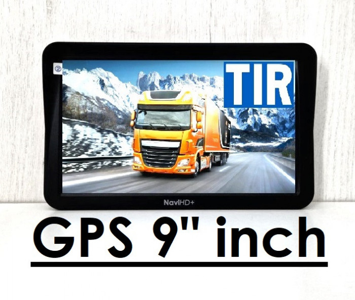 GPS Navigatie - 9&quot;-HD, Model NOU, Truck,TIR,Camion,Auto,8GB, NOU, GARANTIE 2Ani.