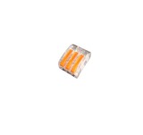 Conector legatura Doza 3 Poli, transparent, 32A 250V 0.75-2.5mm2