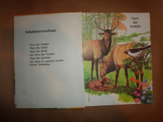 Tiere aus aller welt / animale din toata lumea 148pagini/carte in limba germana foto