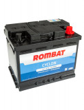 Acumulator Rombat Cyclon 62Ah si curent pornire la rece 510A polaritate Dreapta (+)