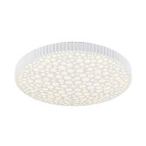 Cumpara ieftin Plafoniera LED Pluto Klausen 40W 2400lm 4000K Alb Modern Design Rotund Diametru 50cm Inaltime 7cm Lampa Tavan Metal Acril Eficienta Iluminat Interior