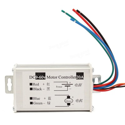 Variator turatie motor PWM 20A 9-60VDC foto