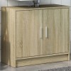 Gossi dulap de chiuveta, stejar sonoma, 63x29x55cm, lemn prelucrat