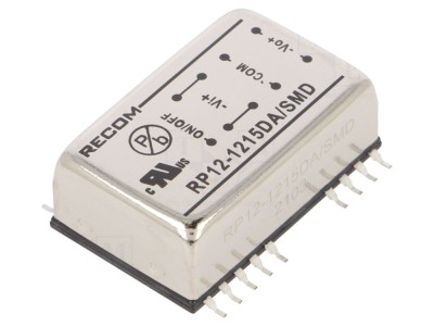 Convertor DC/DC 12W &amp;plusmn;15V SMD foto