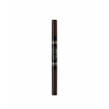 Creion sprancene Max Factor Real Brow Fill &amp; Shape, 04 Deep Brown
