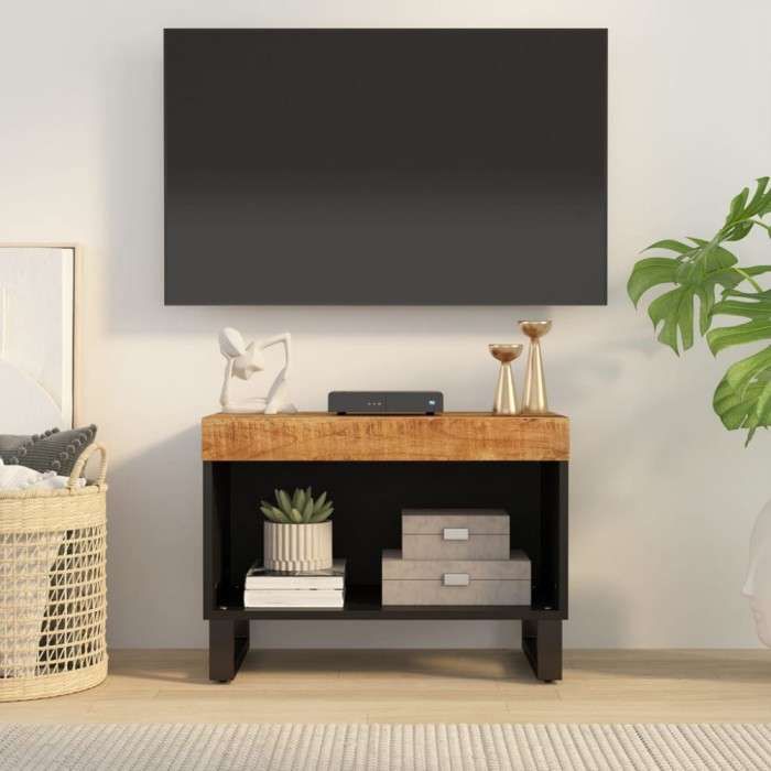 vidaXL Comodă TV, 60x33x43,5 cm, lemn masiv de mango 352881