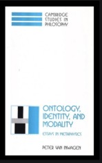 Ontology, identity, and modality / Peter Van Inwagen