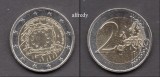 GERMANIA 2 euro 2015 F, 30 de ani UE